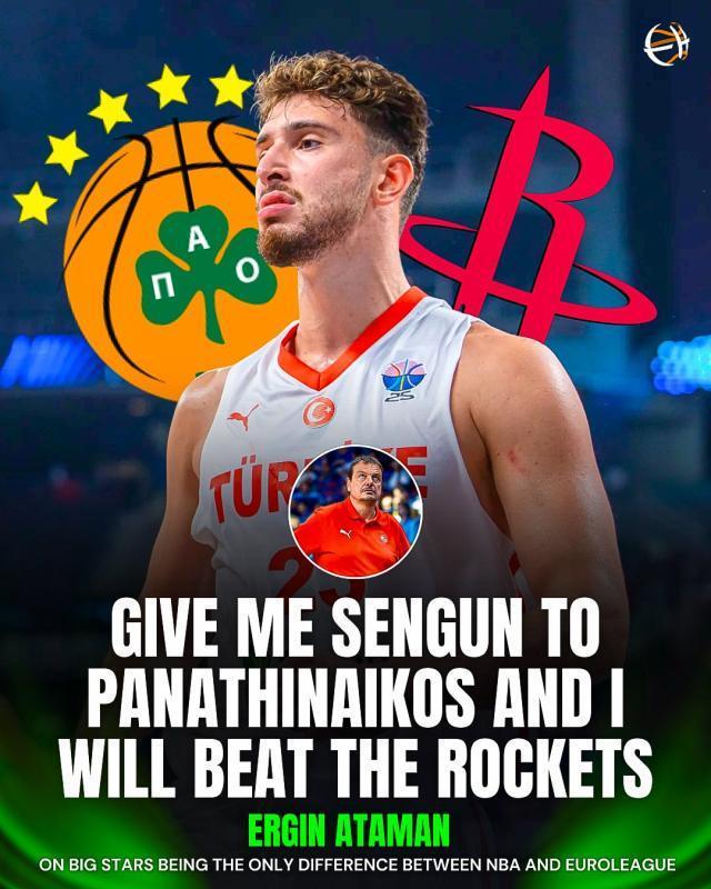 土耳其主帅放话:NBA球队减去詹杜库,打不过欧洲队